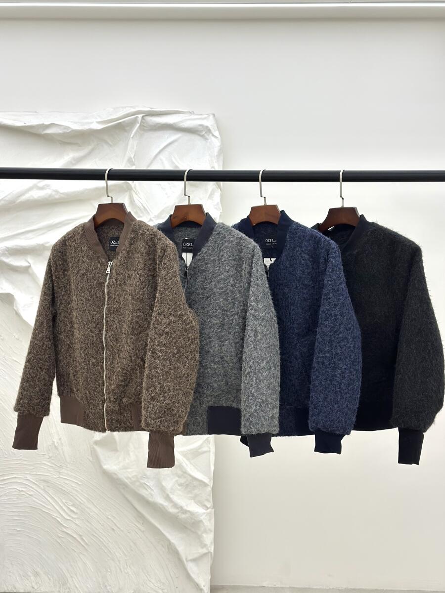 بامبر موهرپشمی آستین کش بافت آستردار pd406-3