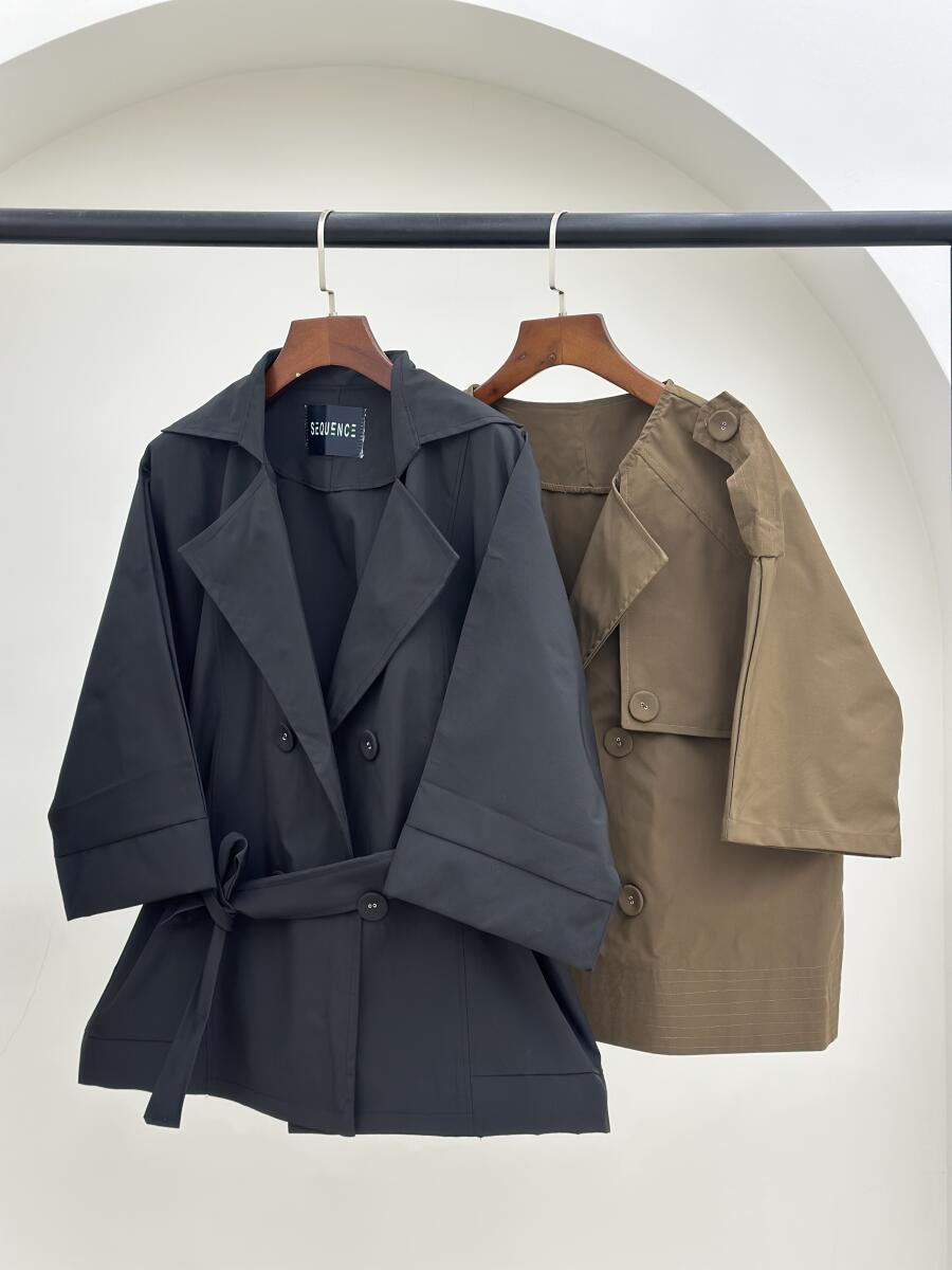 ست 2تیکه بارانی و کت مزونی pd412-14