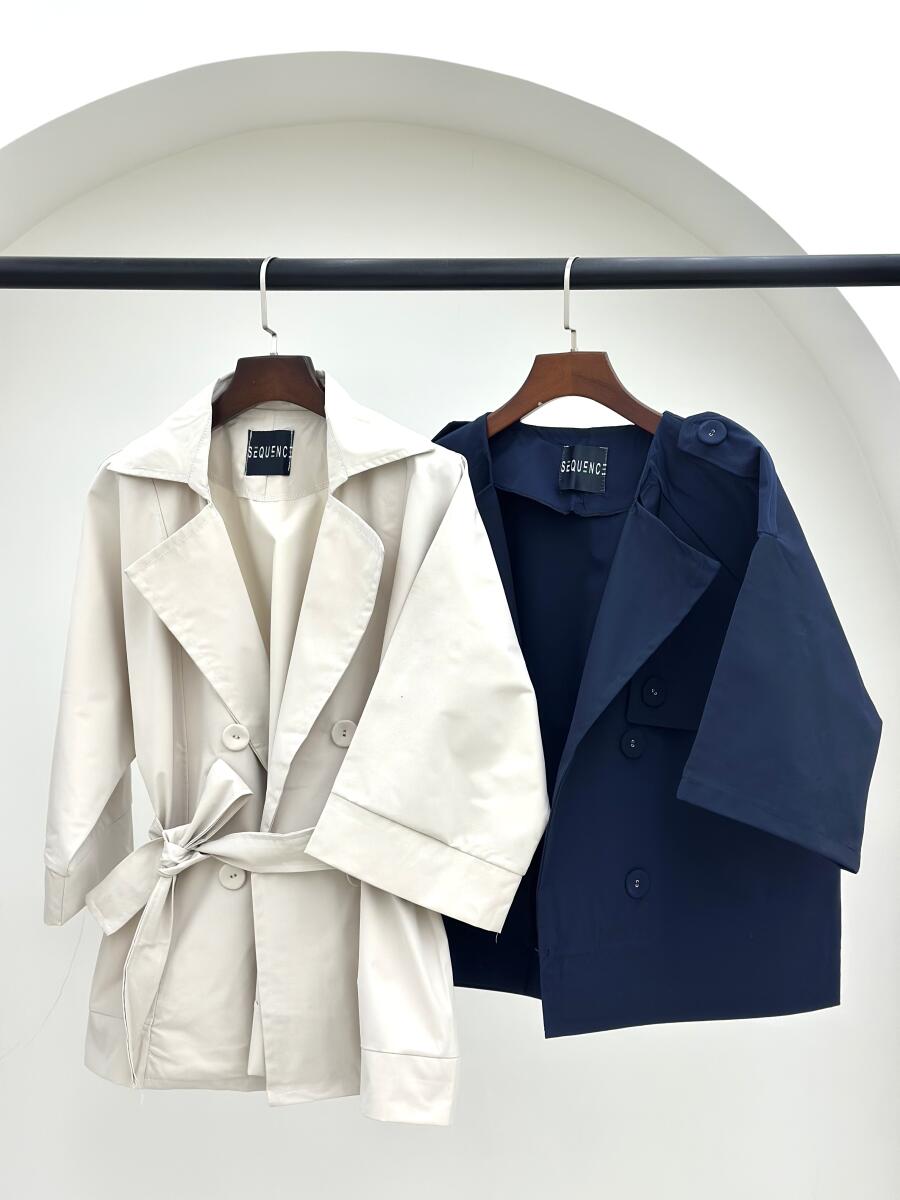 ست 2تیکه بارانی و کت مزونی pd412-14