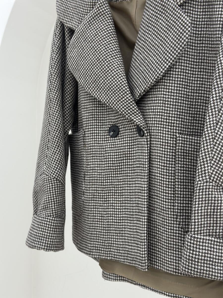 پالتو فوتر کتی طرح پیردوپل جیب دار آستردار pd409-4