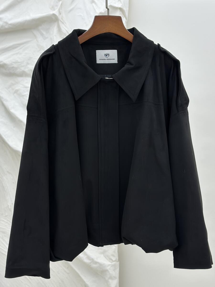 بامبر سوییت زیپ دار سرشانه پاگون دار آستردار pd416-4