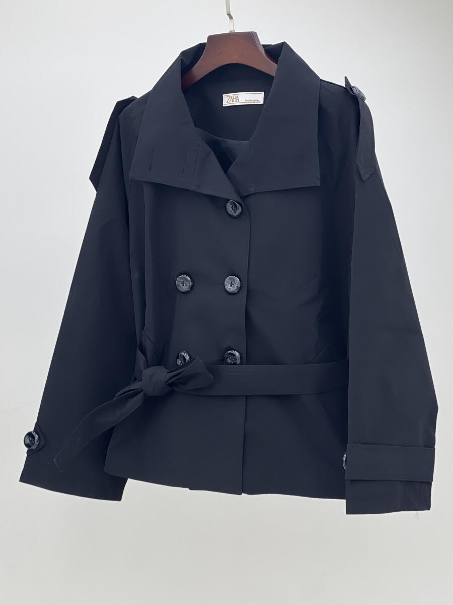 بارانی آستین پاگون دار یقه ایستاده آستردار pd472-13