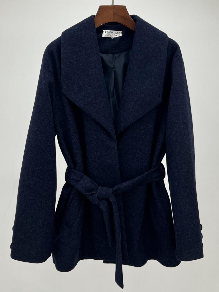 پالتو فوتر basic یقه آرشال آستردار  pd481-6