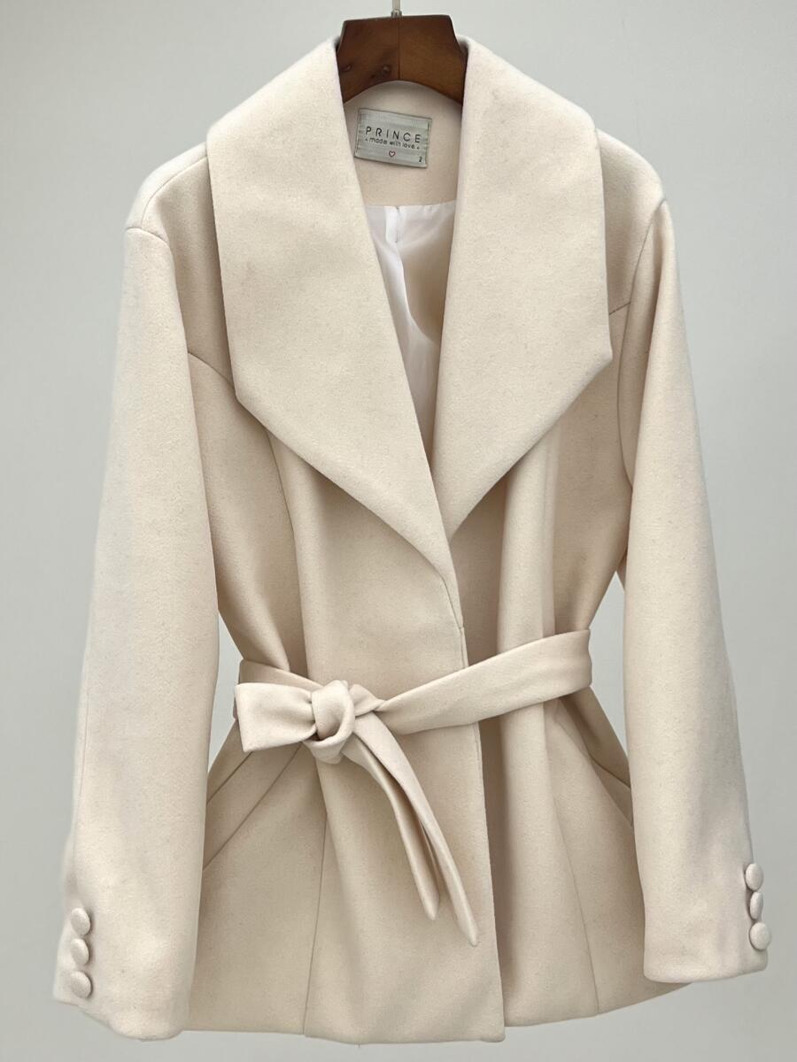 پالتو فوتر basic یقه آرشال آستردار  pd481-6