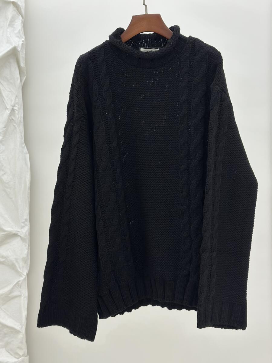 بافت یقه ایستاده طرح زنجیری pd509-13