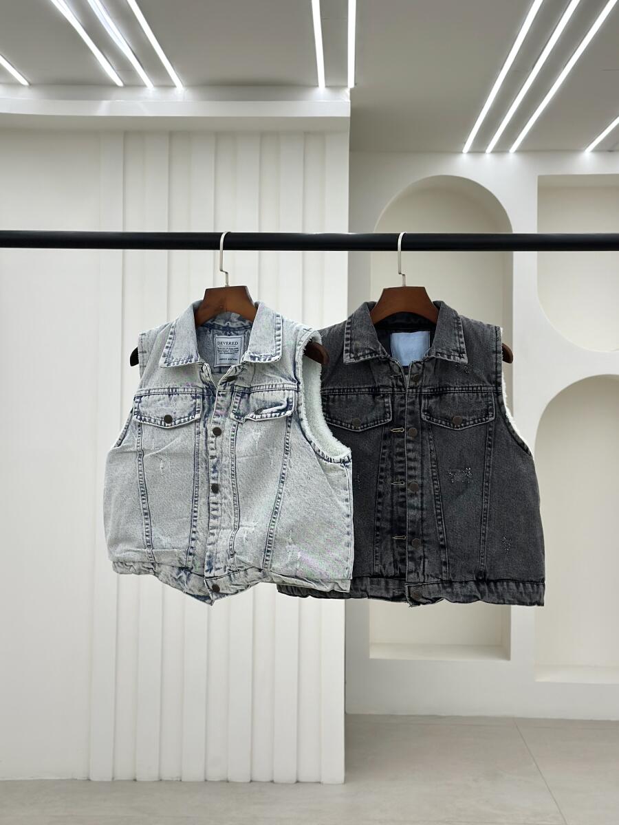 وست جین داخل تدی طرح جیب pd525-2