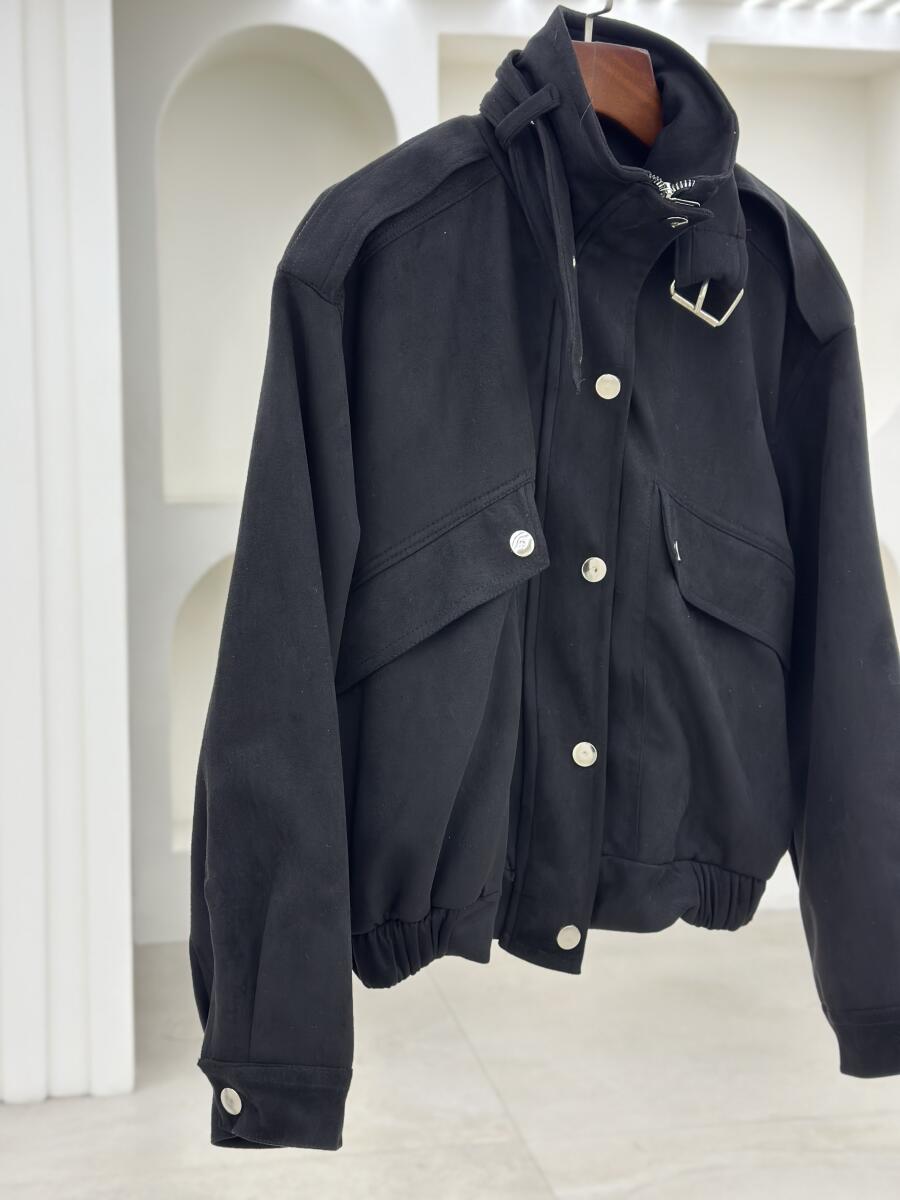 بامبر سوییت یقه کمربندی آستردار pd535-11