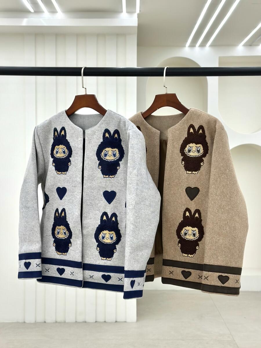 پالتو فوتر کتی طرح لبوبو آستردار pd532-7