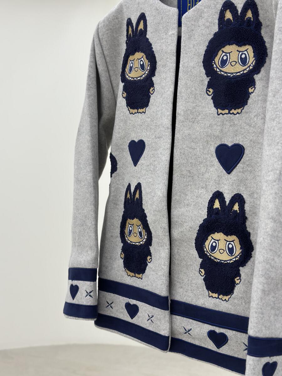 پالتو فوتر کتی طرح لبوبو آستردار pd532-7