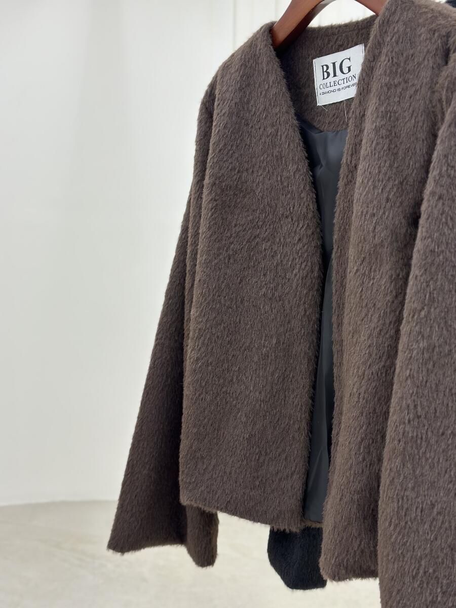 پالتو پوست کتی basic آستردار pd530-9