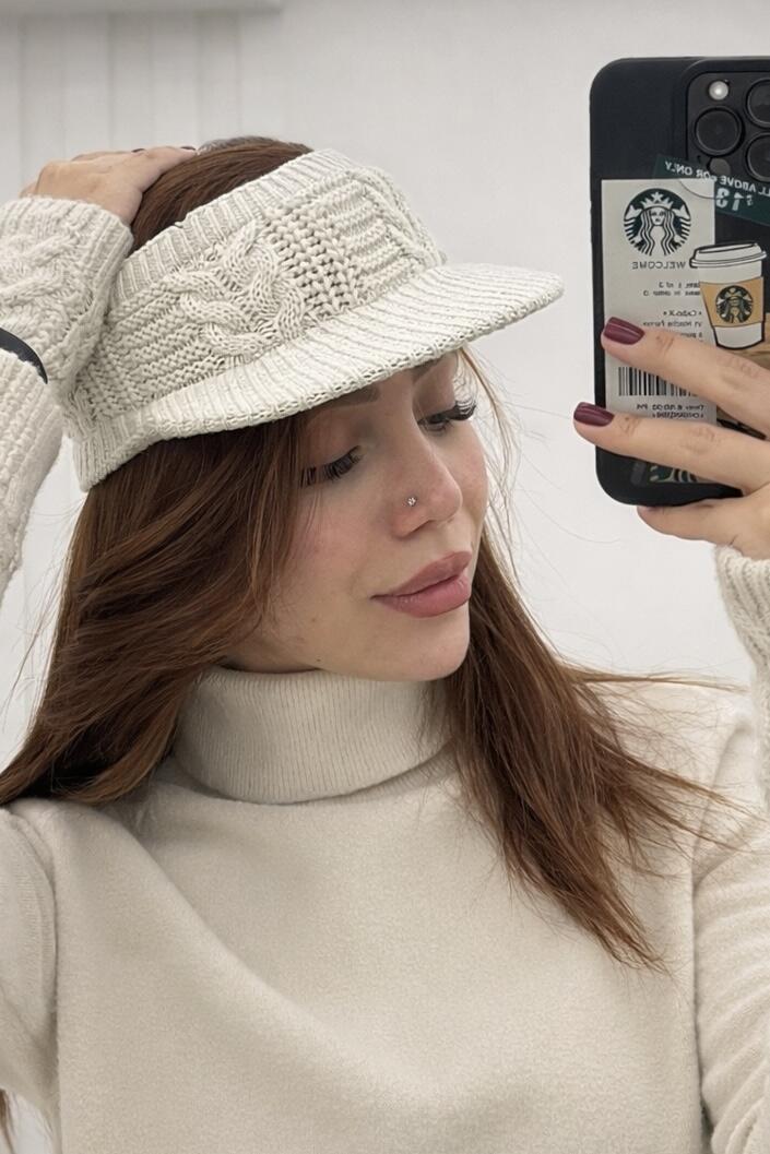 هدبند بافت نقاب دار id17