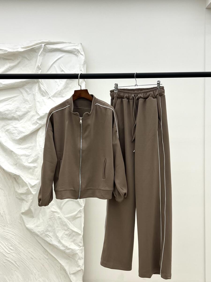 ست 2تیکه اویشو طرح مغزی دوزی شده pd552-10