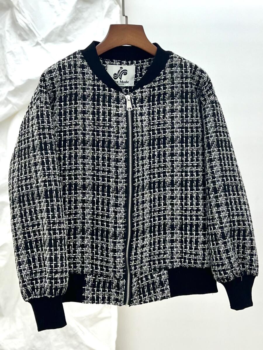 بامبر شانل لمه دار زیپی آستردار pd559-13