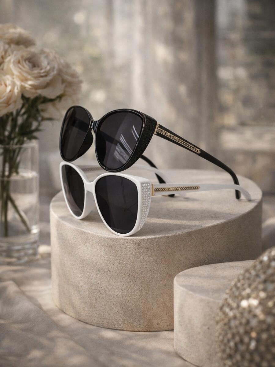 عینک طرح liuisvuiton دسته فلزی e245