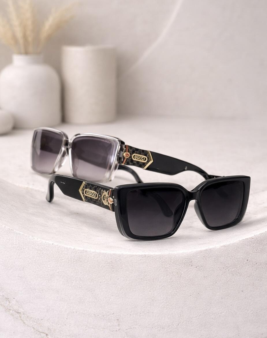 عینک آفتابی دسته طرح دار گوچی e242