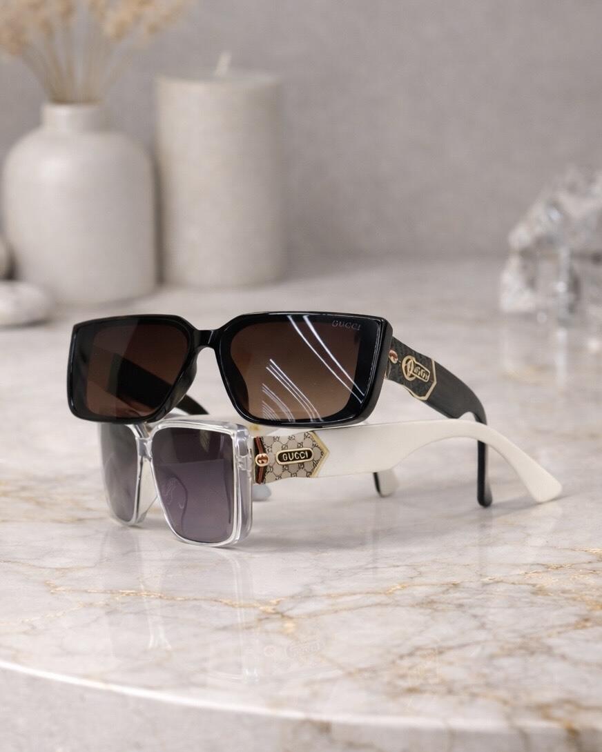 عینک آفتابی دسته طرح دار گوچی e242