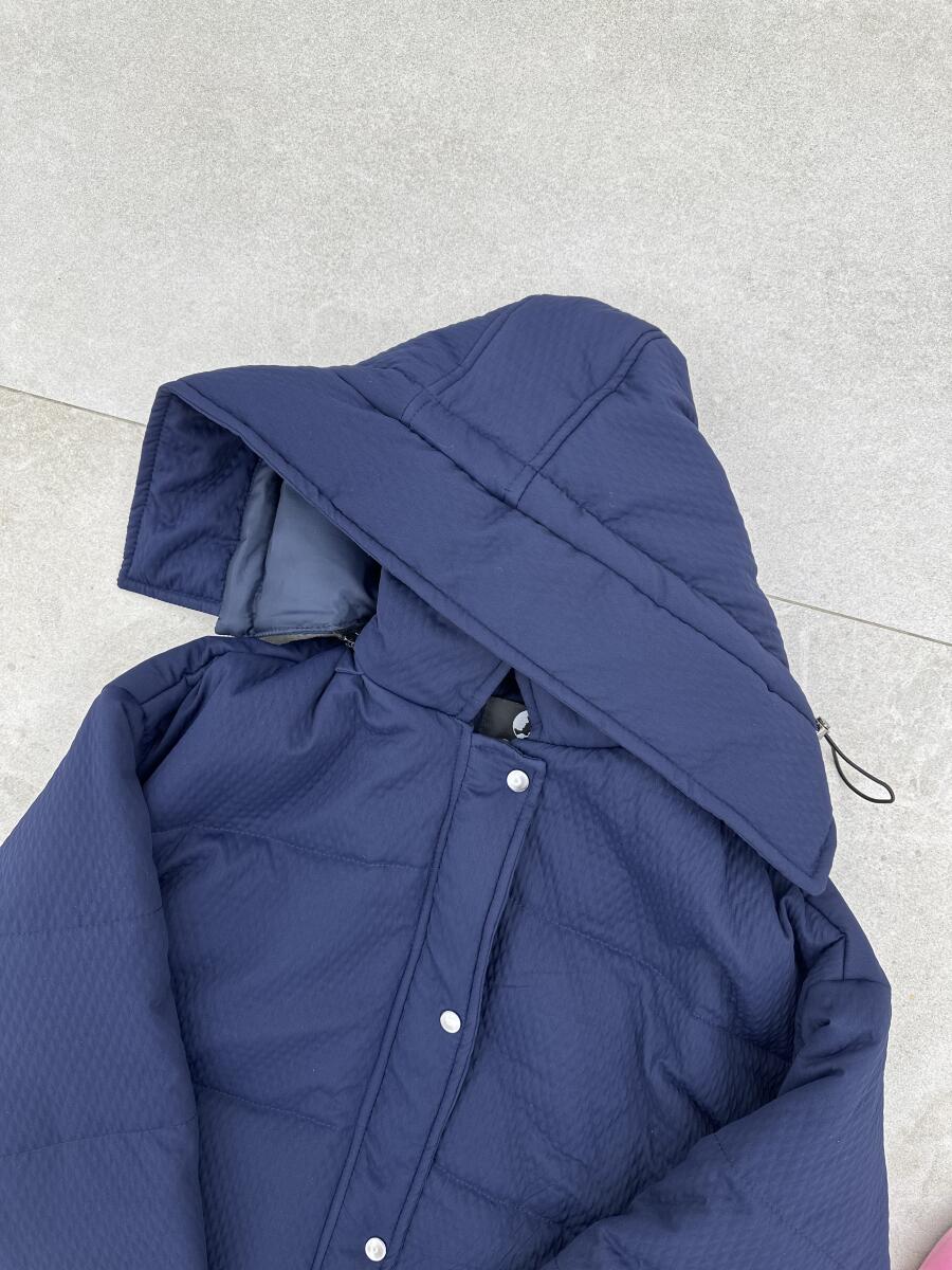 کاپشن داخل پشم شیشه پایین گتر کلاه دار آستردار pd569-5