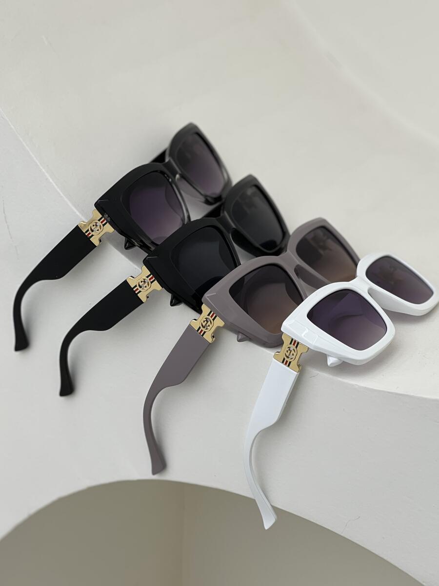 عینک آفتابی دسته طرح گوچی e253