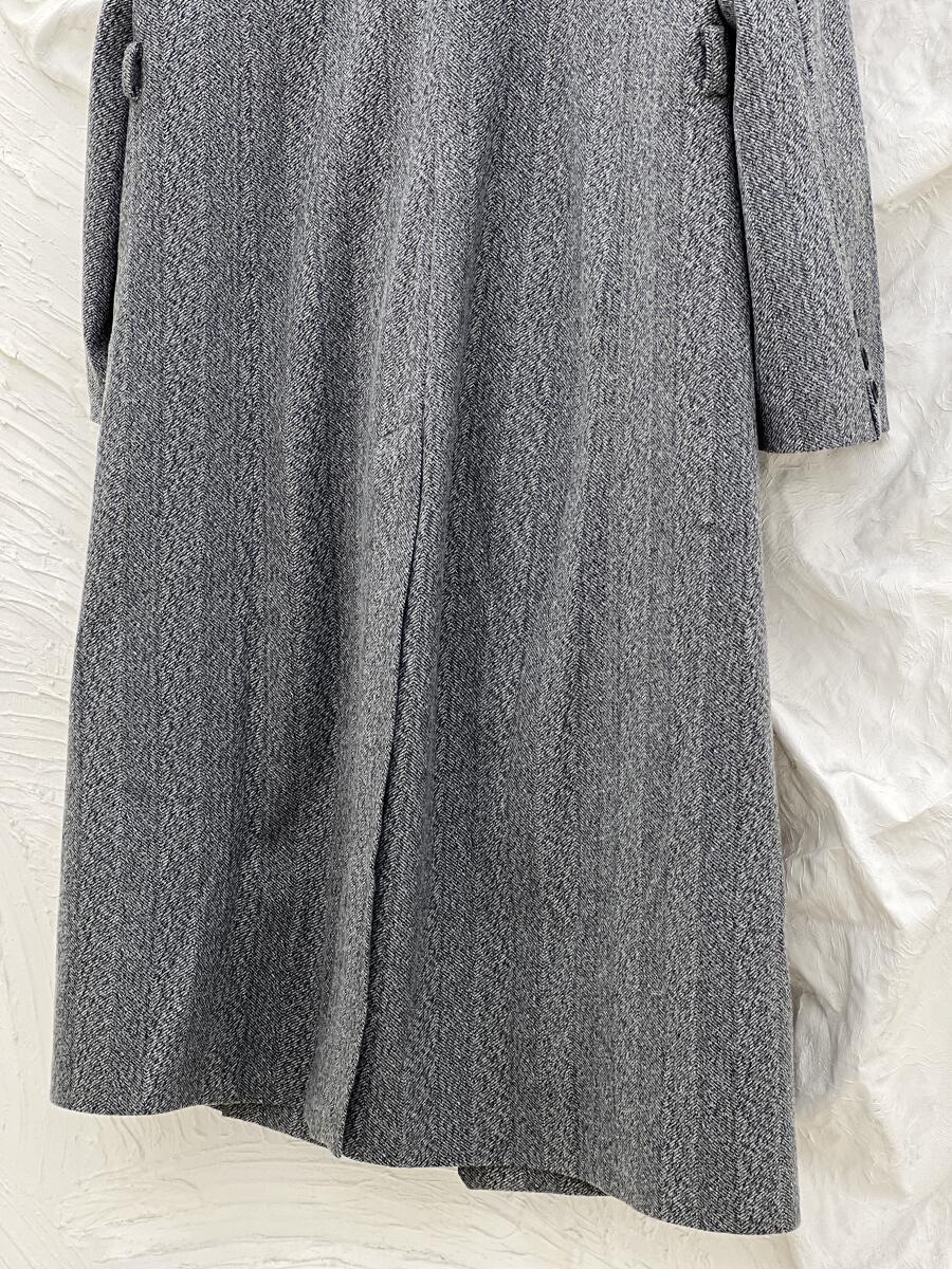 پالتو فوتر موهری کلاسیک طرح جیب آستردار pd574-9