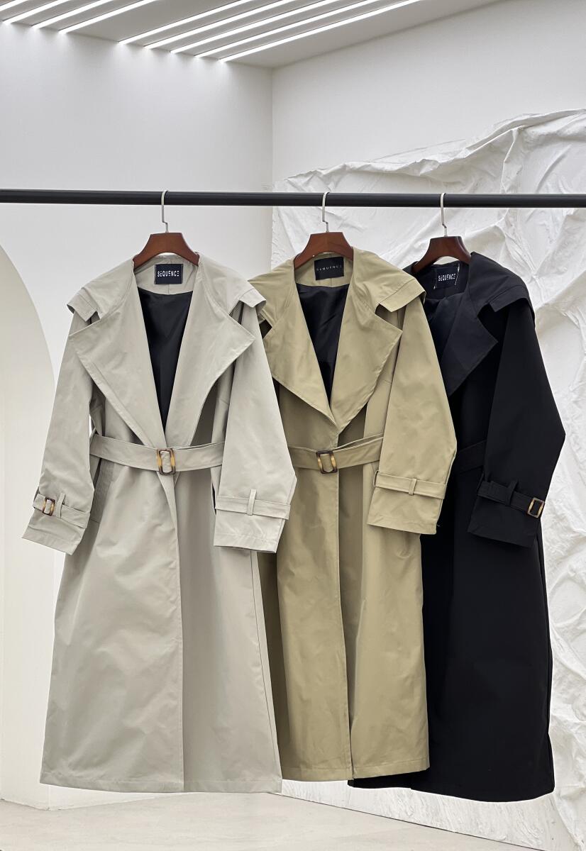 بارانی کلاهدار آستین کمربندی آستردار pd571-10