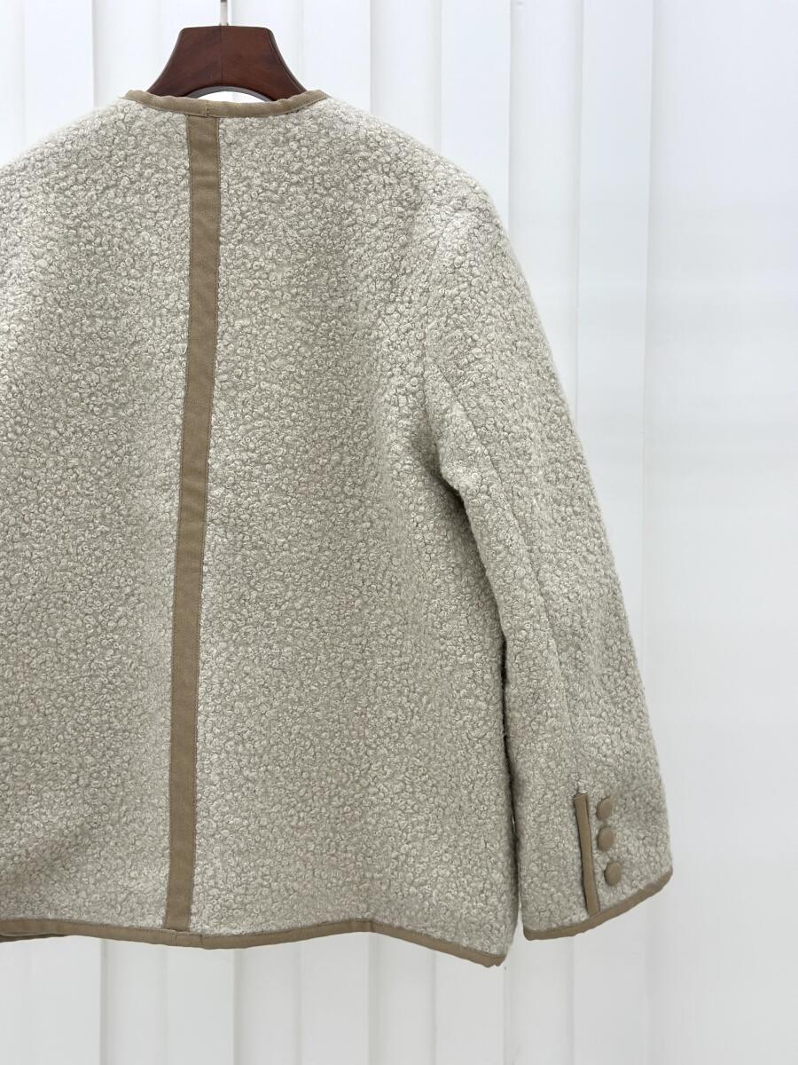 پالتو کتی تدی 4دکمه جیب دار آستردار pd578-10