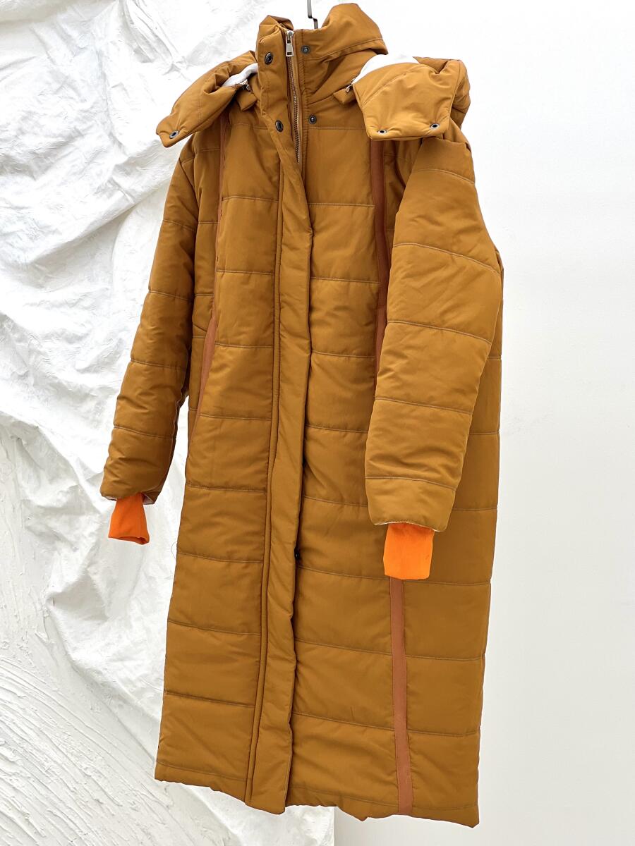 کاپشن مموری داخل پشم شیشه سرآستین کش بافت آستردار pd604-1