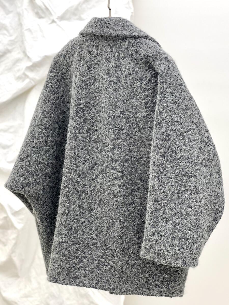 پالتو موهر پشمی آستین کیمونو آستردار pd600-10