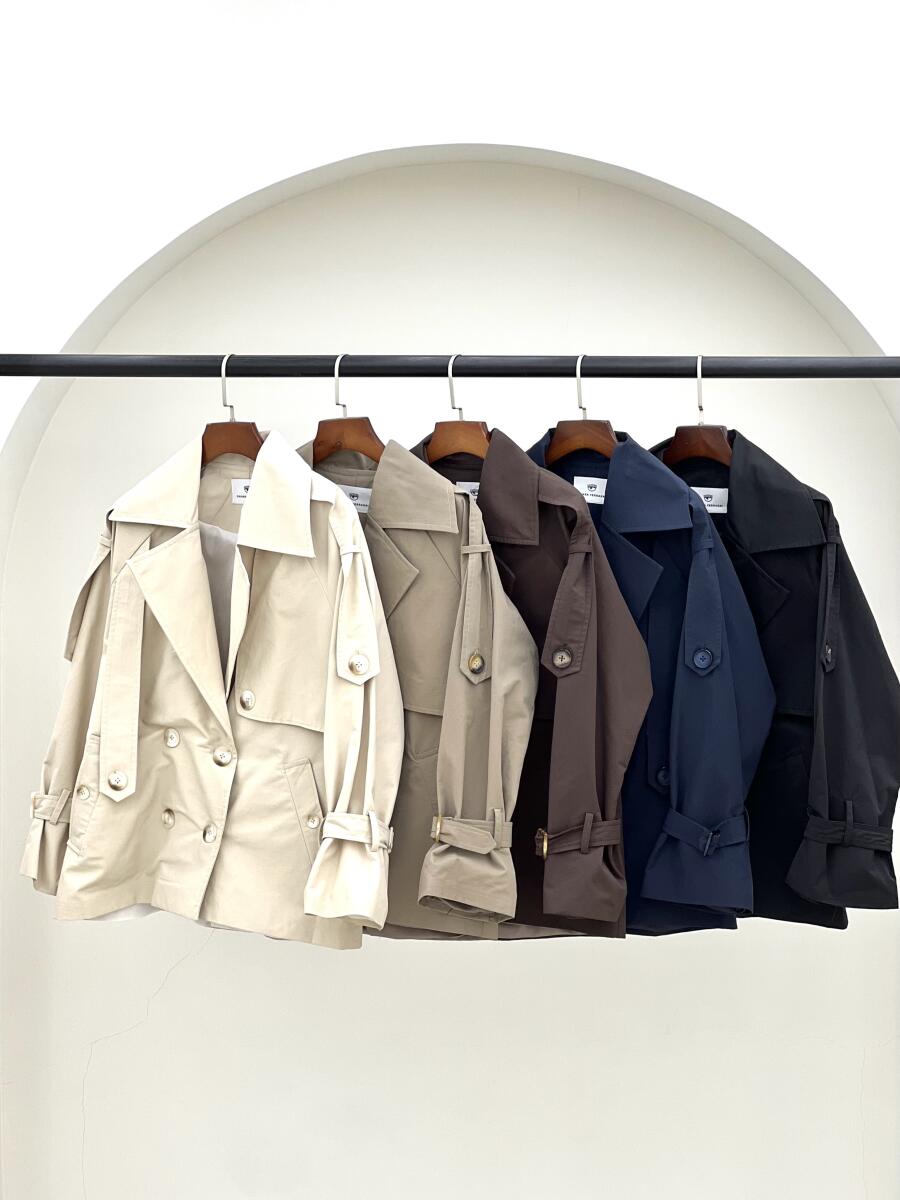 بارانی کتان کتی آستین کمربندی آستردار pd610-14