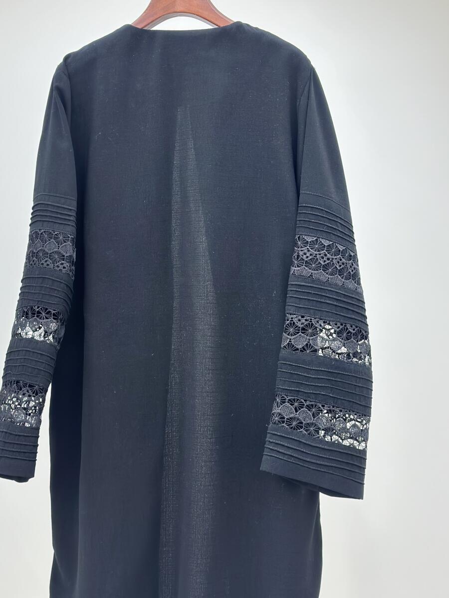 مانتو کلاسیک خرجکار گیپور دوزی شده bt600
