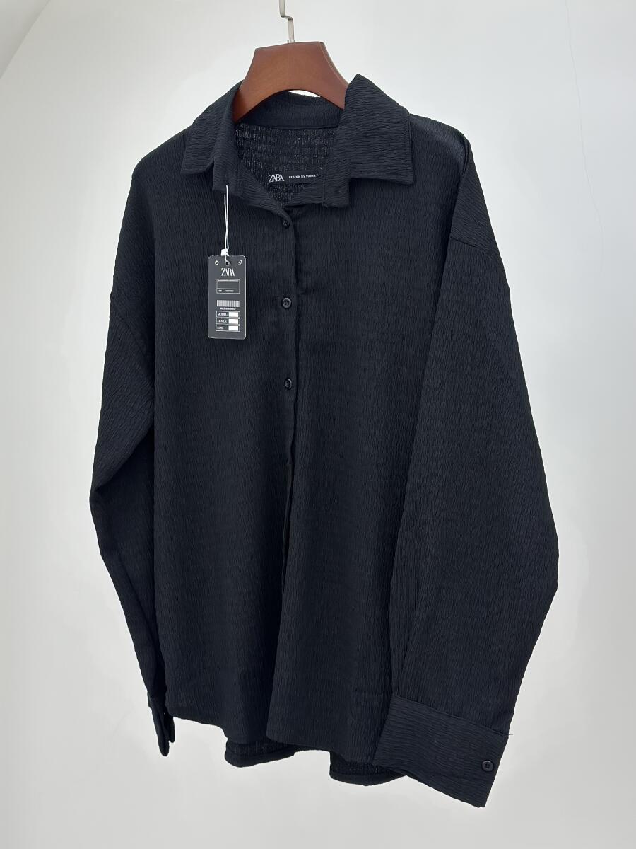 مانتو شومیزی طرح ZARA پشت دکمه دار BT606