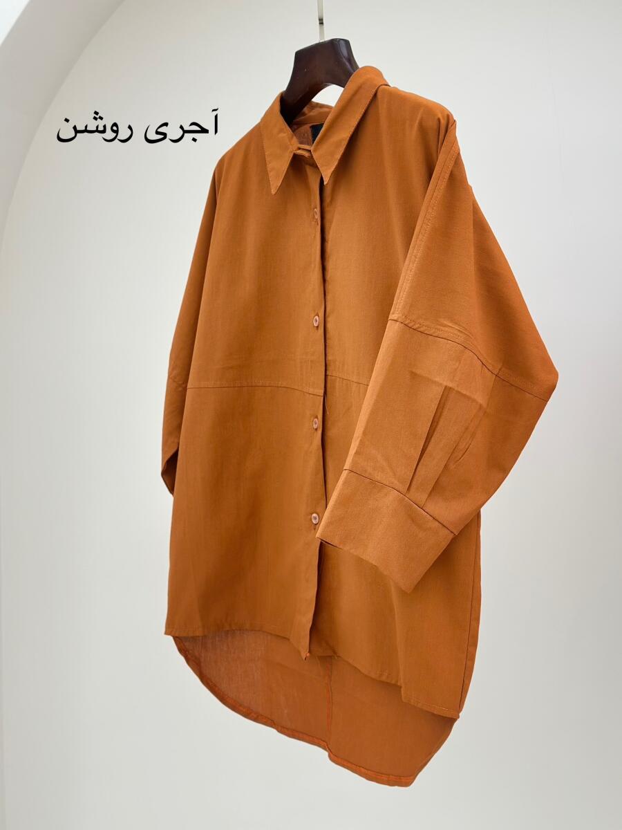 مانتو لینن شومیزیbt618 basic