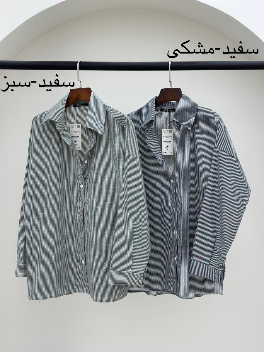 مانتو شومیزی راه اره دکمه دار bt768-1