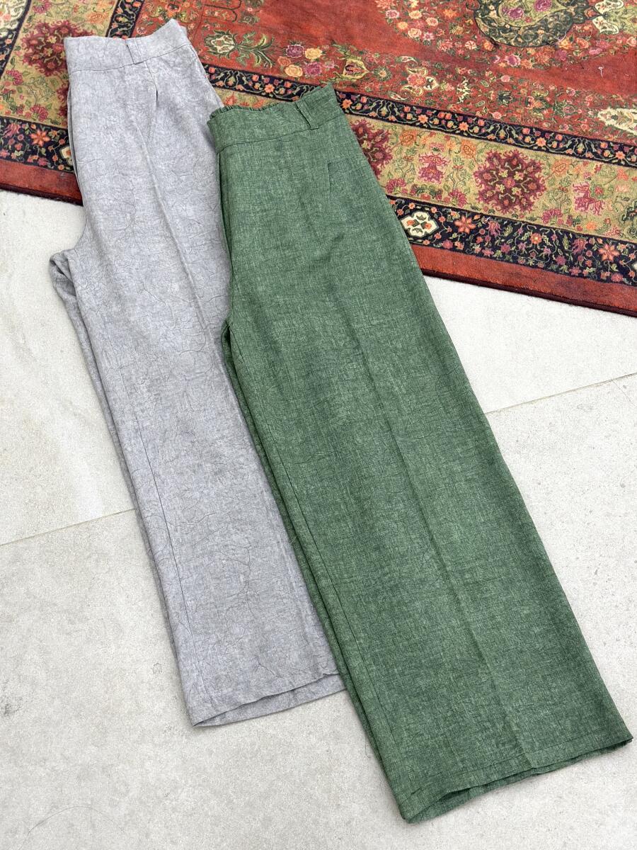 شلوار بگ تابستانه طرح ماربل  sh184