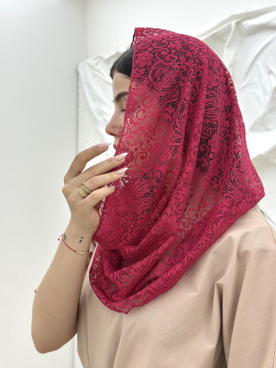 اسکارف گیپور طرح رینگی sc20