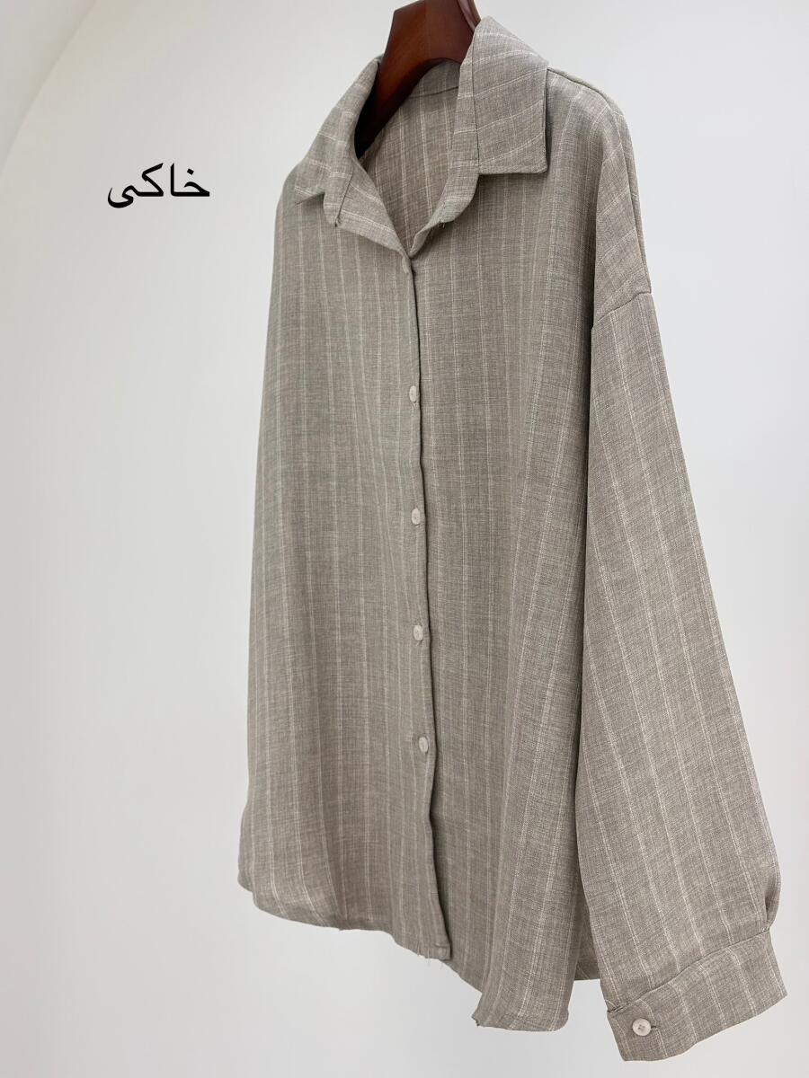 شومیز طرح راه راه تابستانه bt799-7