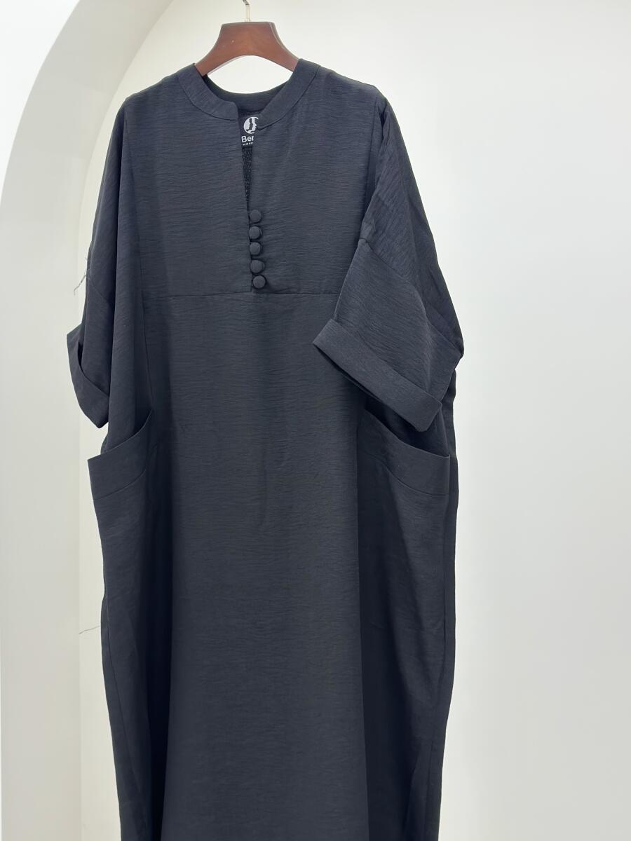 کفتان آستین دوبل جیب دار دکمه دار bt852-1