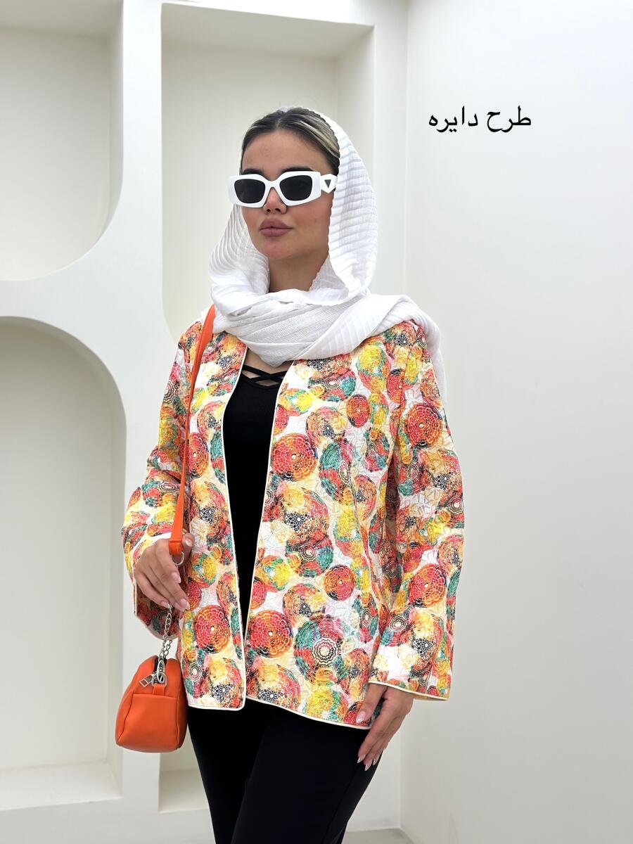 مانتو مزونی گلدوزی و پولک دوزی شده آستین چاکدار bt1373-5