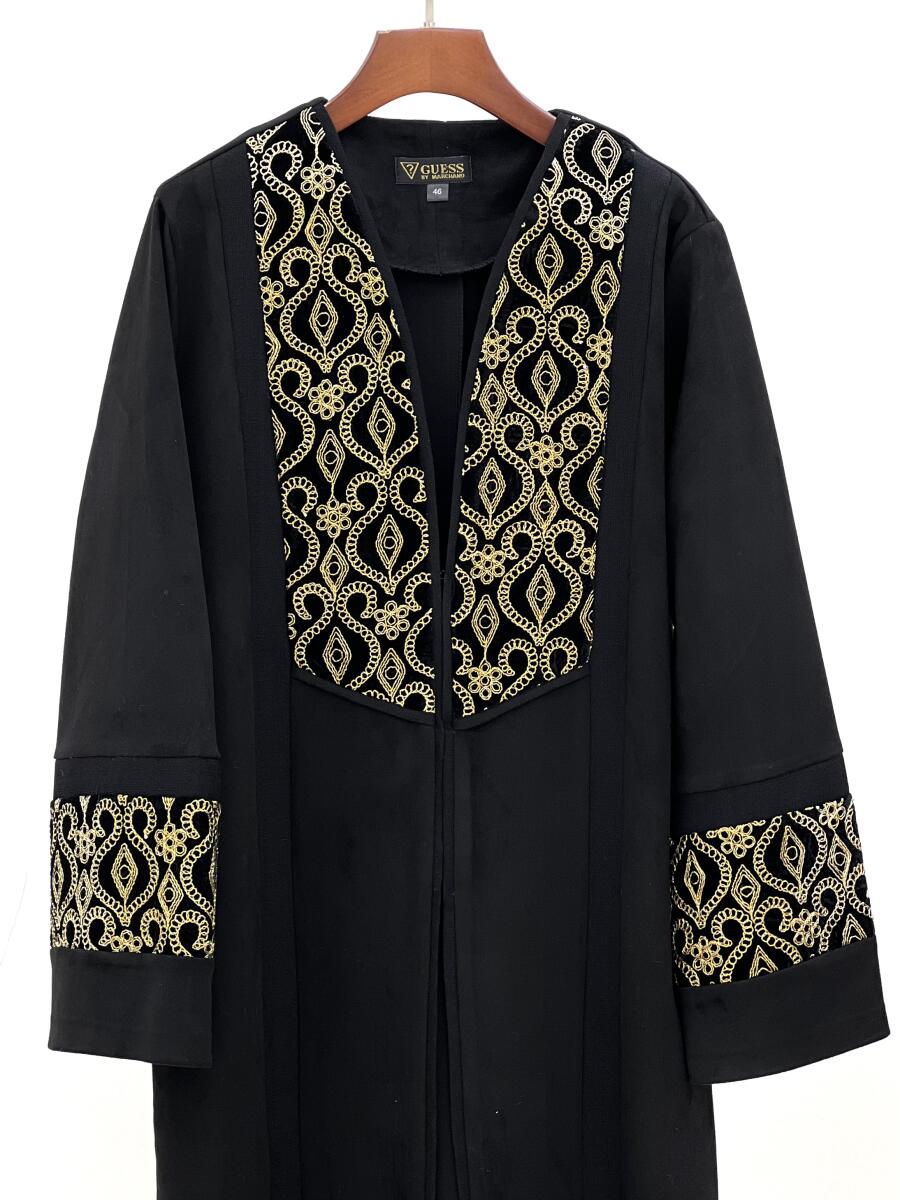 پالتو سوییت مجلسی خرج کار مخمل سوزن دوزی شده pd621-1