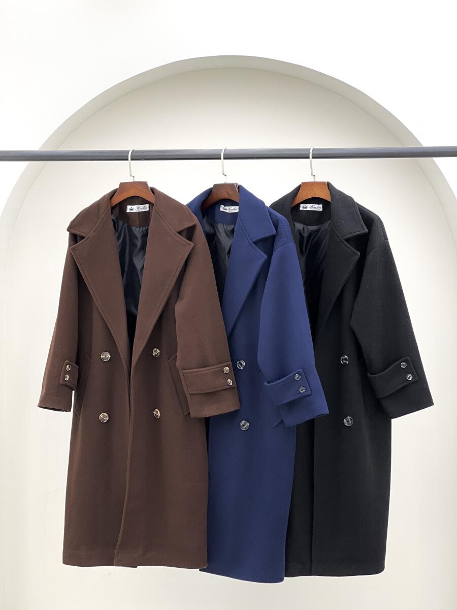 پالتو فوتر کلاسیک آستین پاگون دار آستردار pd619-10