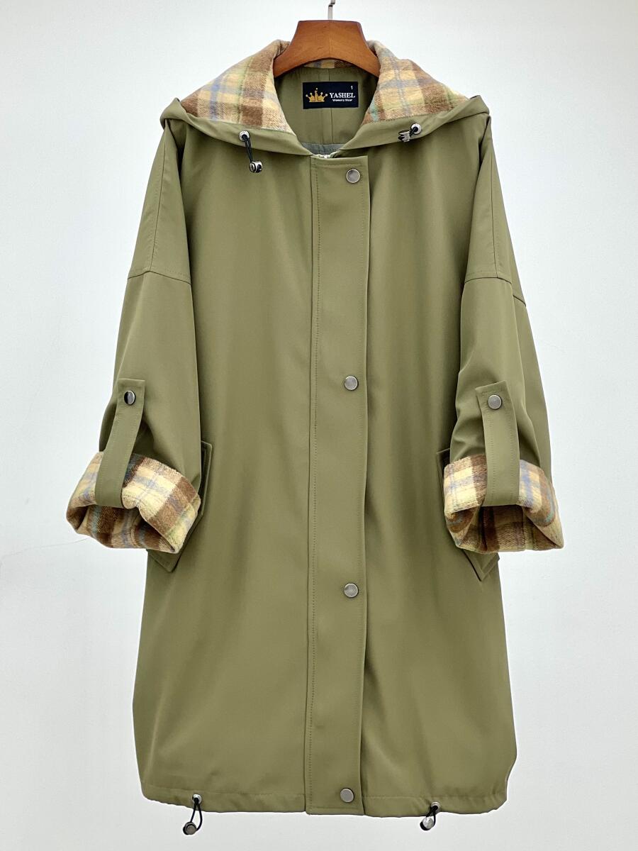 بارانی سانتانا خرج کار موهر کلاهدار آستردار pd630-11