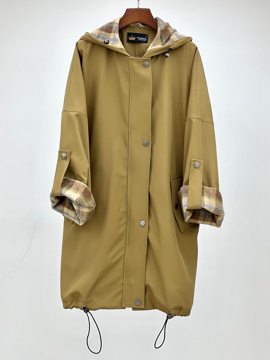 بارانی سانتانا خرج کار موهر کلاهدار آستردار pd630-11