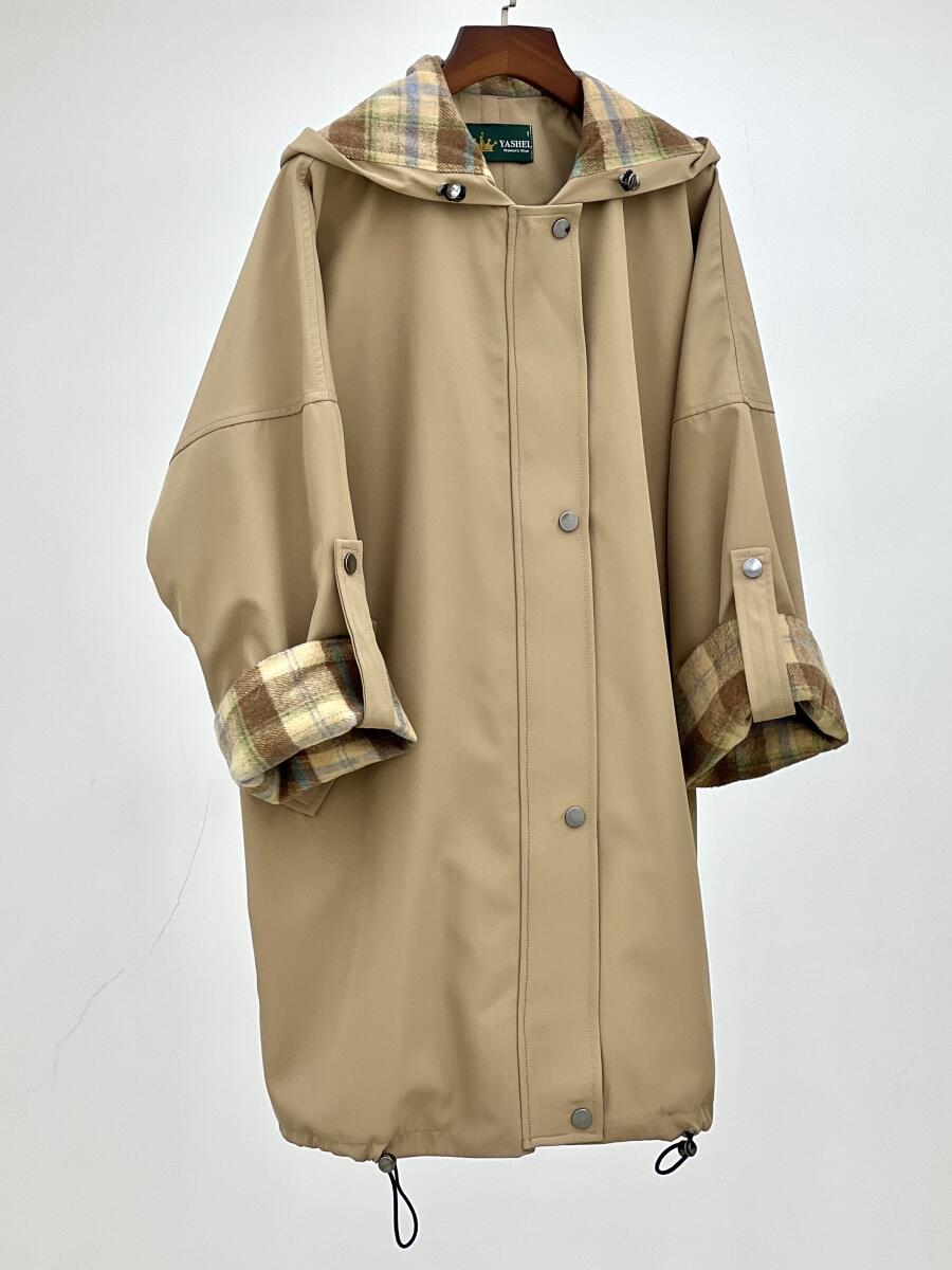 بارانی سانتانا خرج کار موهر کلاهدار آستردار pd630-11