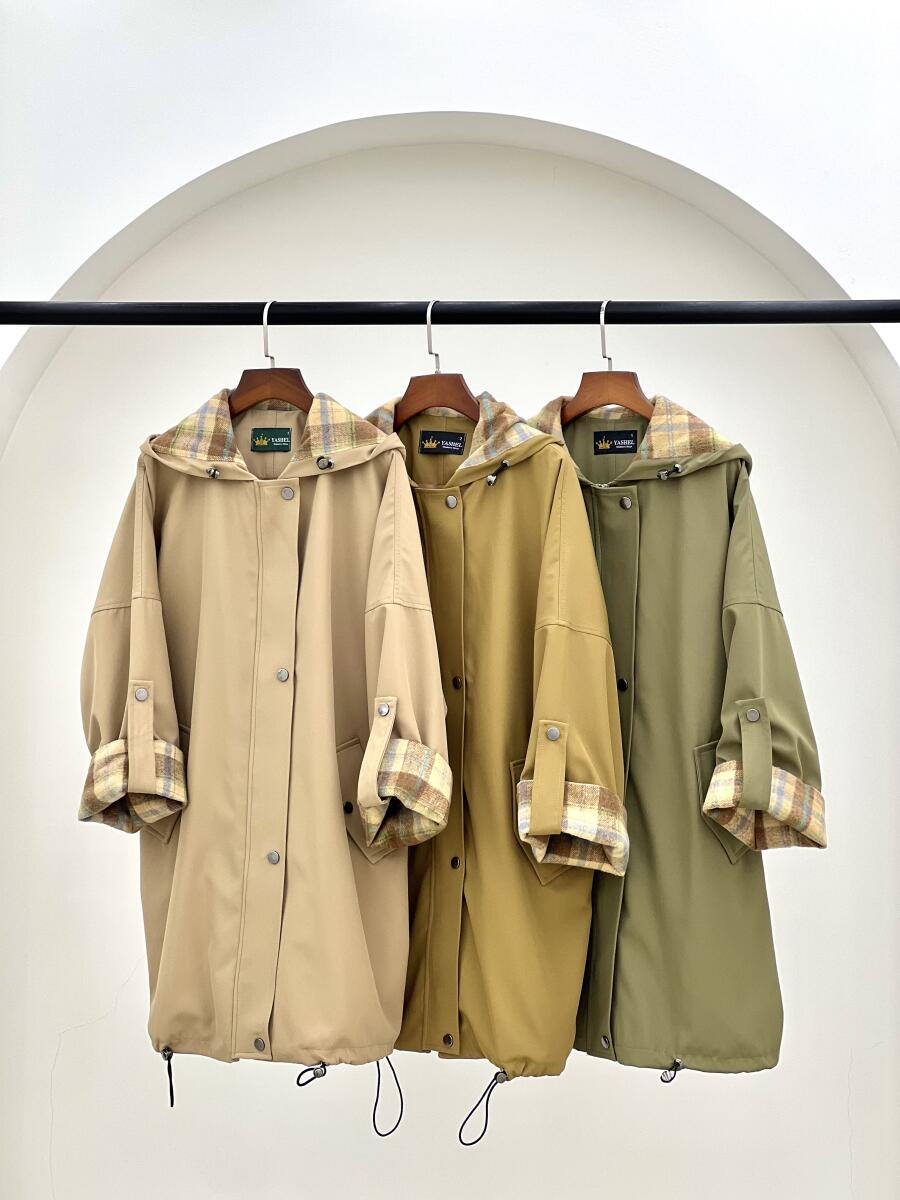 بارانی سانتانا خرج کار موهر کلاهدار آستردار pd630-11