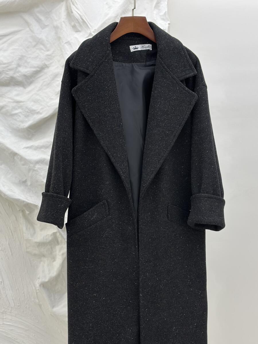 پالتو فوتر آستین دوبل شاین دار آستردار pd640-15