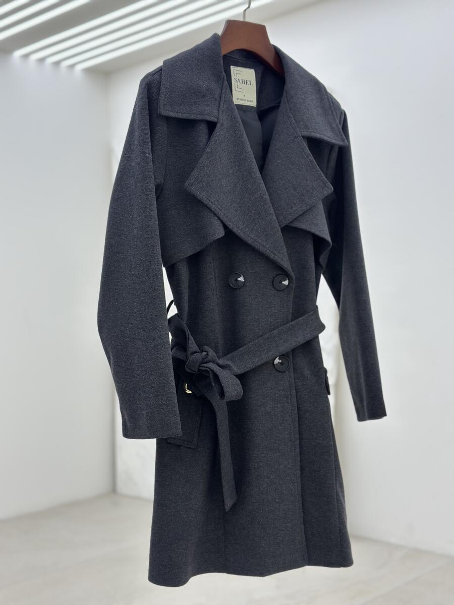 پالتو فوتر موهری میدی 4دکمه آستردار pd662-12