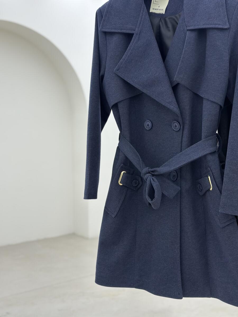 پالتو فوتر موهری میدی 4دکمه آستردار pd662-12