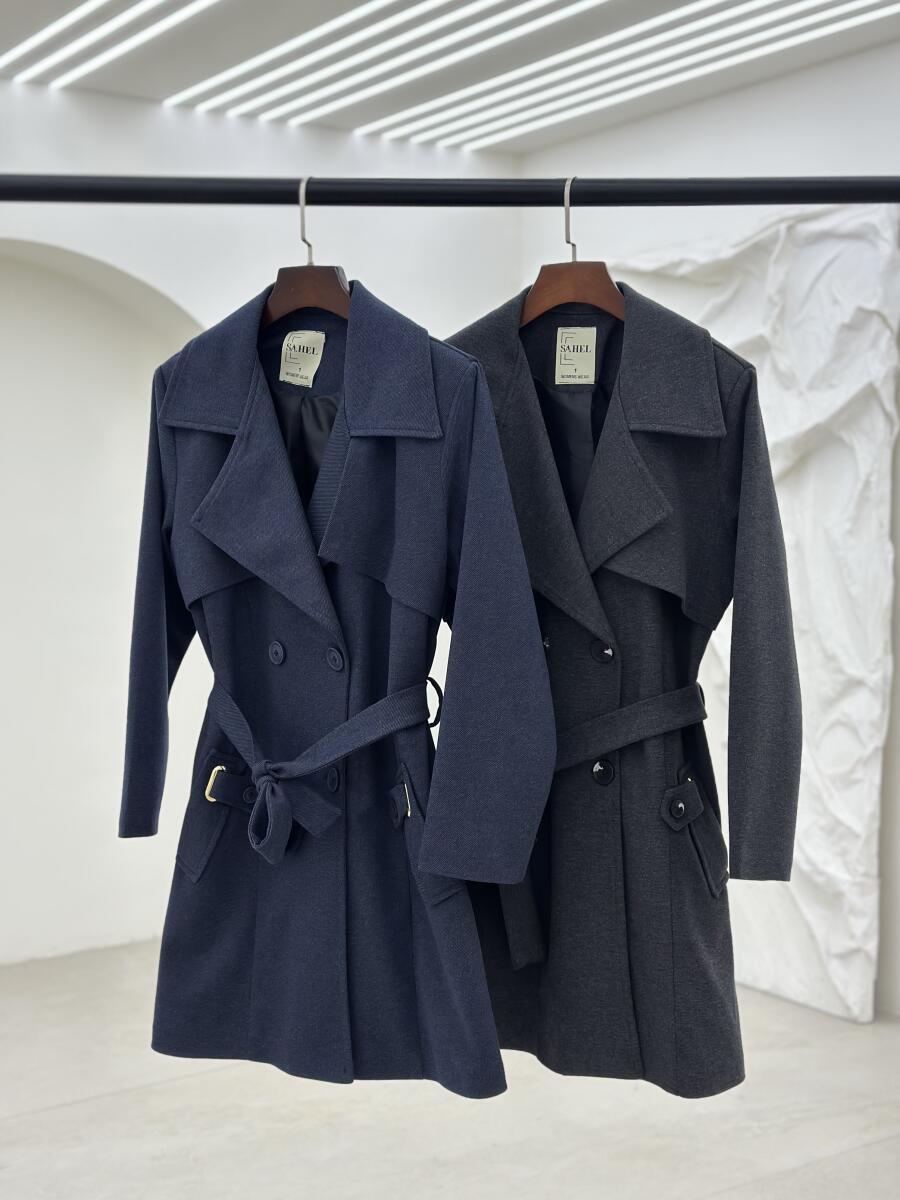 پالتو فوتر موهری میدی 4دکمه آستردار pd662-12