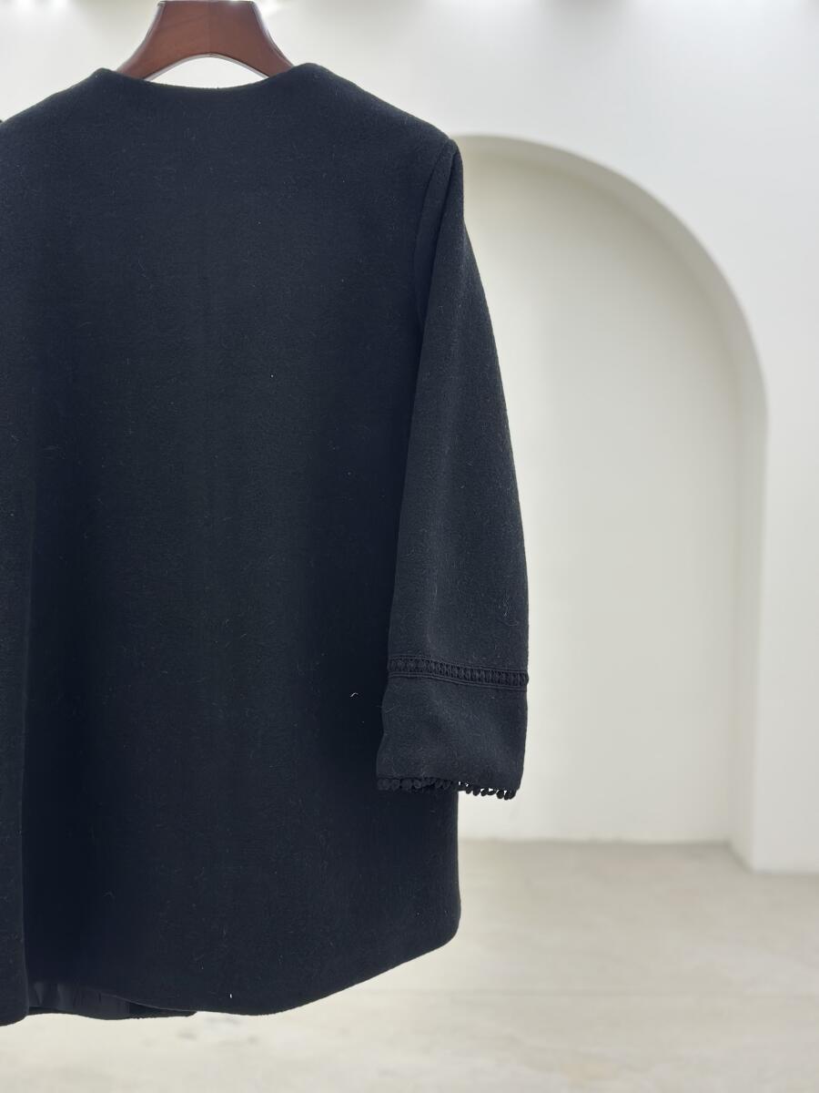 پالتو موهر کتی نواردوزی شده آستردار pd665-11