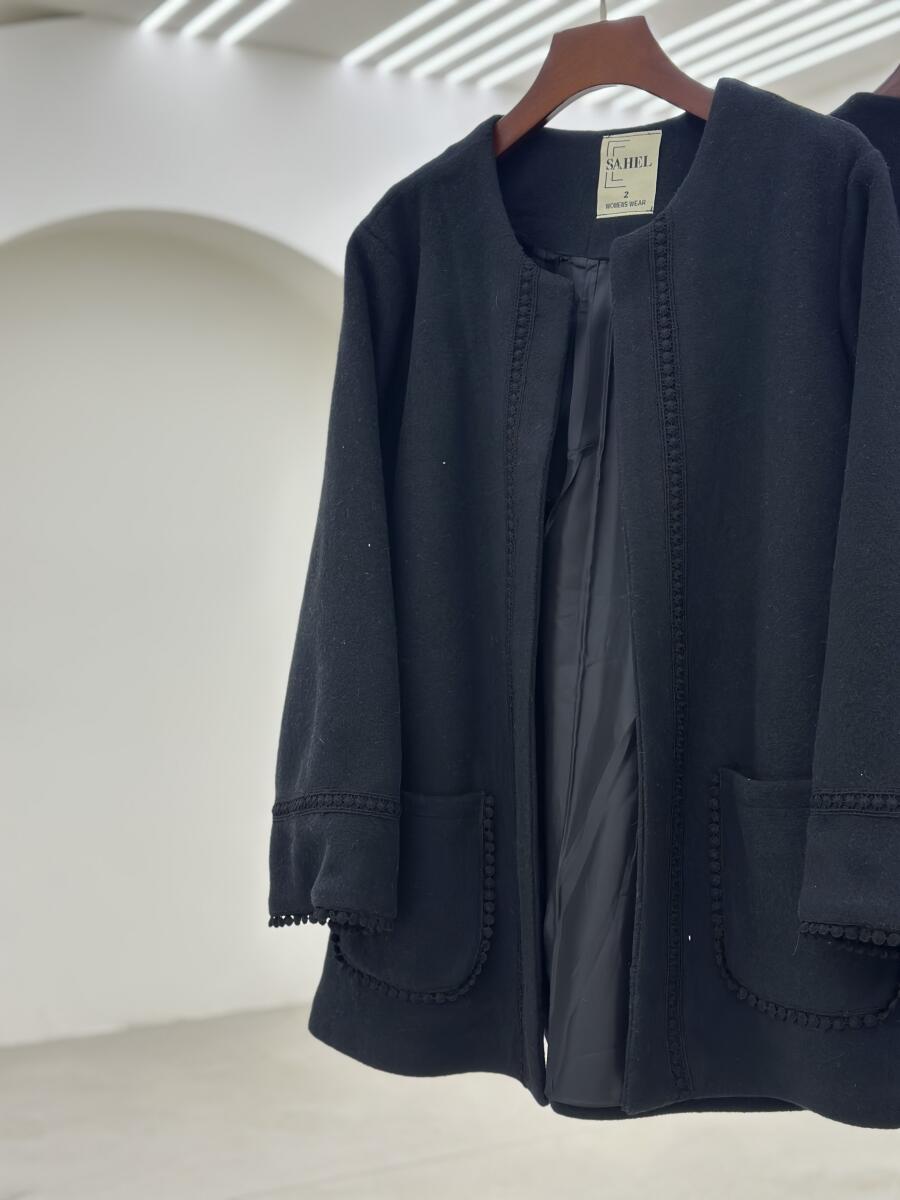 پالتو موهر کتی نواردوزی شده آستردار pd665-11