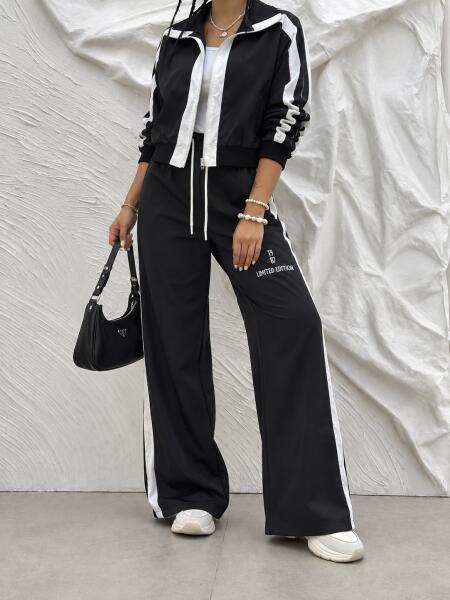 ست 2تیکه بامبر پشت گلدوزی شده و شلوار مموری پاییزه bd975-7
